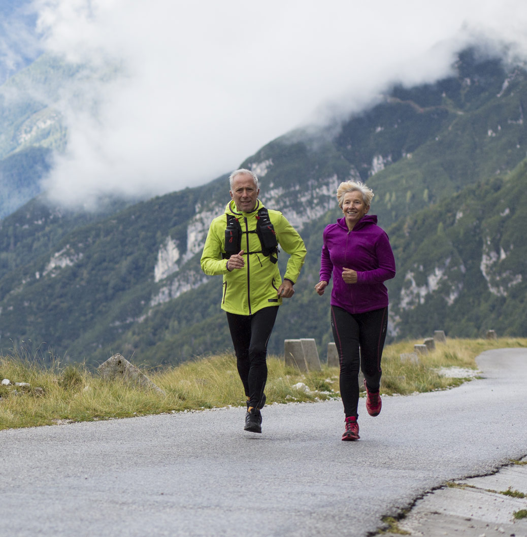 Viatris banner signifying active people in nature, promoting access to health at every life stage.