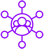 Viatris icons and text outlining core pillar: access for global healthcare impact.