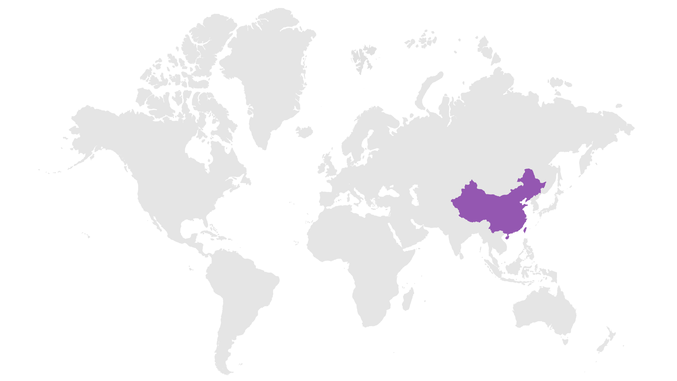 Viatris market expertise map showing Greater China region with geographic highlights.